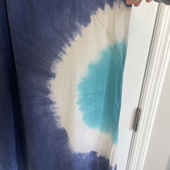 C & C California Women's Tie Dye Maxi Dress Size S Boho Flowy Beach Coastal - Picture 5 of 16